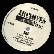 12inch Vinyl Single - Nas - Fast Life (Remix) / Life's A Bitch