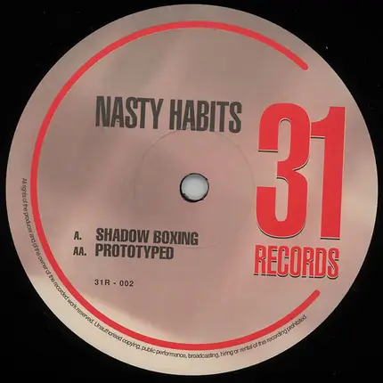 Nasty Habits - Shadow Boxing / Prototyped