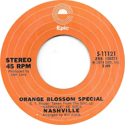 Nashville - Orange Blossom Special