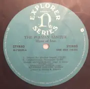 LP - Nasser Rastegar-Nejad - The Persian Santur / Music Of Iran - + OBI + Insert