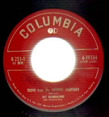 Nat Brandwynne - Theme From The Swedish Rhapsody / If I Could Be With You