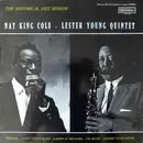 LP - Nat King Cole - Lester Young Quintet - The Historical Jazz Session