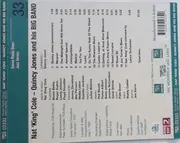 CD - Nat King Cole - The Quincy Jones Big Band - Kongresshaus, Zurich 1960