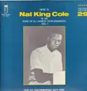 LP - Nat King Cole - At His Rare Of All Rarest Performances Vol.1