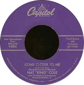 Nat King Cole - Come Closer To Me