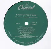 LP - Nat King Cole - This Is Nat 'King' Cole