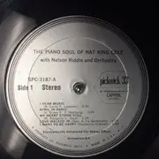 LP - Nat King Cole With Nelson Riddle And His Orchestra - The Piano Soul Of Nat King Cole