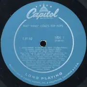 LP - Nat King Cole - Nat 'King' Cole's Top Pops