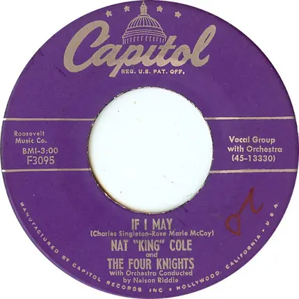 Nat King Cole - A Blossom Fell
