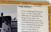 LP - Nat King Cole - ‎A Mis Amigos