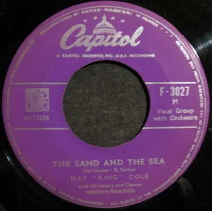 Nat King Cole - Darling Je Vous Aime Beaucoup / The Sand And The Sea
