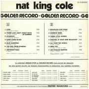 LP - Nat King Cole - Golden Record - Gatefold