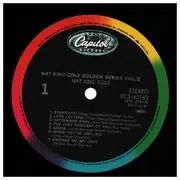 LP - Nat King Cole - Golden Series Vol III - Incl OBI / Lyrics insert