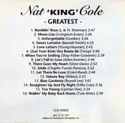 CD - Nat King Cole - Greatest