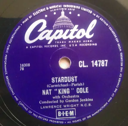 Nat King Cole - Love Letters / Stardust