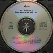 CD - Nat King Cole - Recordando A Nat King Cole