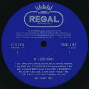 LP - Nat King Cole - St. Louis Blues