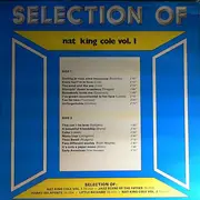 LP - Nat King Cole - Selection Of Nat King Cole Vol.1