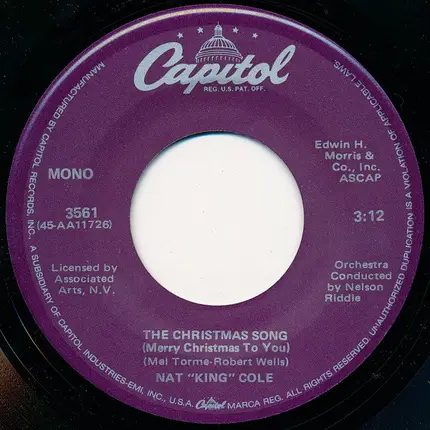 Nat King Cole - The Christmas Song (Merry Christmas To You) / The Little Boy That Santa Claus Forgot