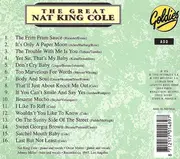 CD - Nat King Cole - The Great Nat King Cole