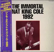 LP - Nat King Cole - The Immortal Nat King Cole 1992 - OBI & inset / Mono