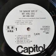 LP - Nat King Cole - The Swingin' Side of Nat King Cole - Promo+insert