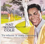 CD - Nat King Cole - To Whom It May Concern