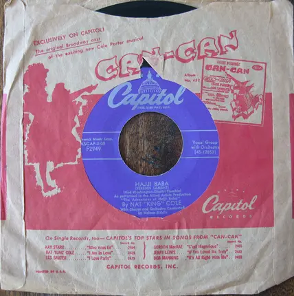 Nat King Cole - Unbelievable / Hajji Baba