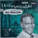 7inch Vinyl Single - Nat King Cole - Unforgettable Songs By Nat King Cole
