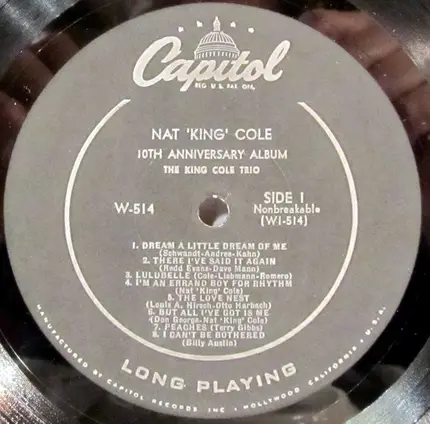 Nat King Cole - 10th Anniversary Album