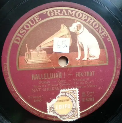 Nat Shilkret And The Victor Orchestra / George Olsen's Music - Hallelujah! / Lucky Day