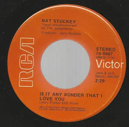 Nat Stuckey Accompanied By The Jordanaires - Got It Comin' Day