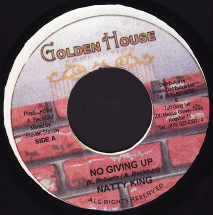 Natty King - No Giving Up