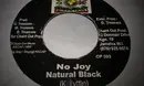 7inch Vinyl Single - Natural Black - No Joy