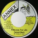 7inch Vinyl Single - Natural Black - Princess For Life - red label