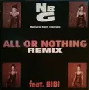 12inch Vinyl Single - Natural Born Grooves Feat Bibi - All Or Nothing (Remix)