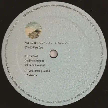 Natural Rhythm - Contrast In Nature LP - Part One