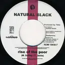 7'' - Natural Black - Rise Of The Poor