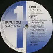 LP - Natalie Cole - Good to be Back