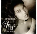7inch Vinyl Single - Natalie Cole With Nat King Cole - Unforgettable
