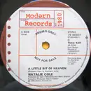 7inch Vinyl Single - Natalie Cole - A Little Bit Of Heaven
