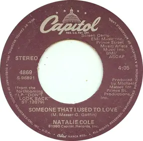 Natalie Cole - Someone That I Used To Love