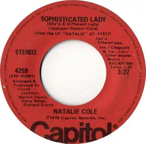 Natalie Cole - Sophisticated Lady