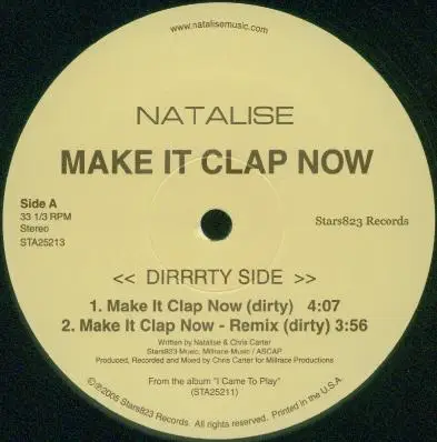 Natalise - Make It Clap Now