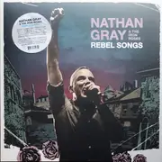 LP - Nathan Gray & The Iron Roses - Rebel Songs - Purple/black swirl vinyl, gatefold