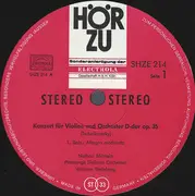 LP - Tchaikovsky / Nathan Milstein / William Steinberg - Violinkonzert D-Dur Opus 35 - Stereo