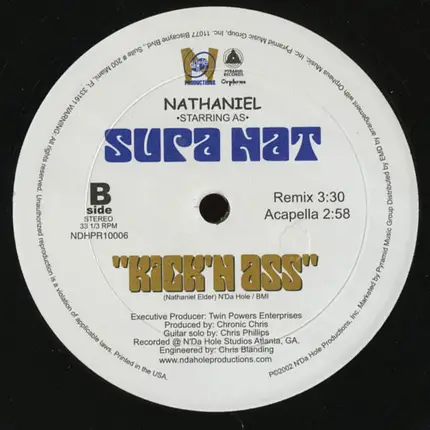 Nathaniel Elder - Kick'n Ass