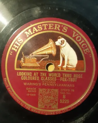 Nathaniel Shilkret And His Orchestra / Fred Waring & The Pennsylvanians - Half A Moon / Looking At The World Thru Rose Coloured Glasses