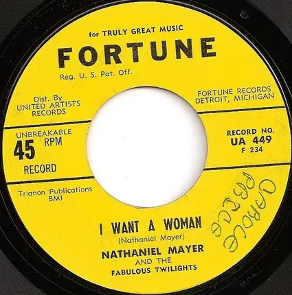 Nathaniel Mayer And His Fabulous Twilights - Village of Love