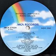 LP - National Lampoon - Radio Dinner